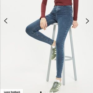 Topshop Joni Jeans sulphur color